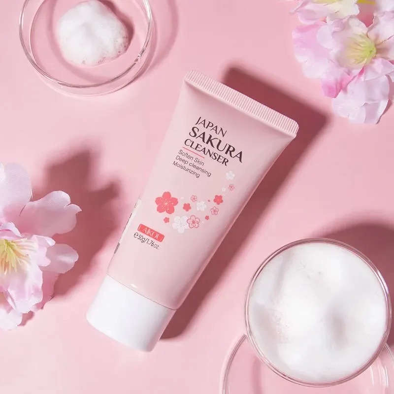 LAIKOU Sakura Cleanser Gentle  - огляд і ціна Salicylic Acid Cleanser