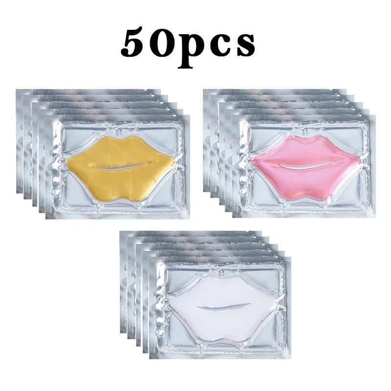 50pcs Collagen Lip Mask Moistu - огляд і ціна Skincare Collagen