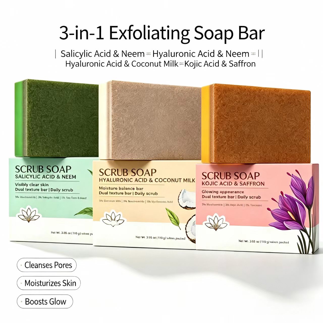 Scrub Bar Soap | Salicylic Aci - огляд і ціна Salicylic Acid Cleanser