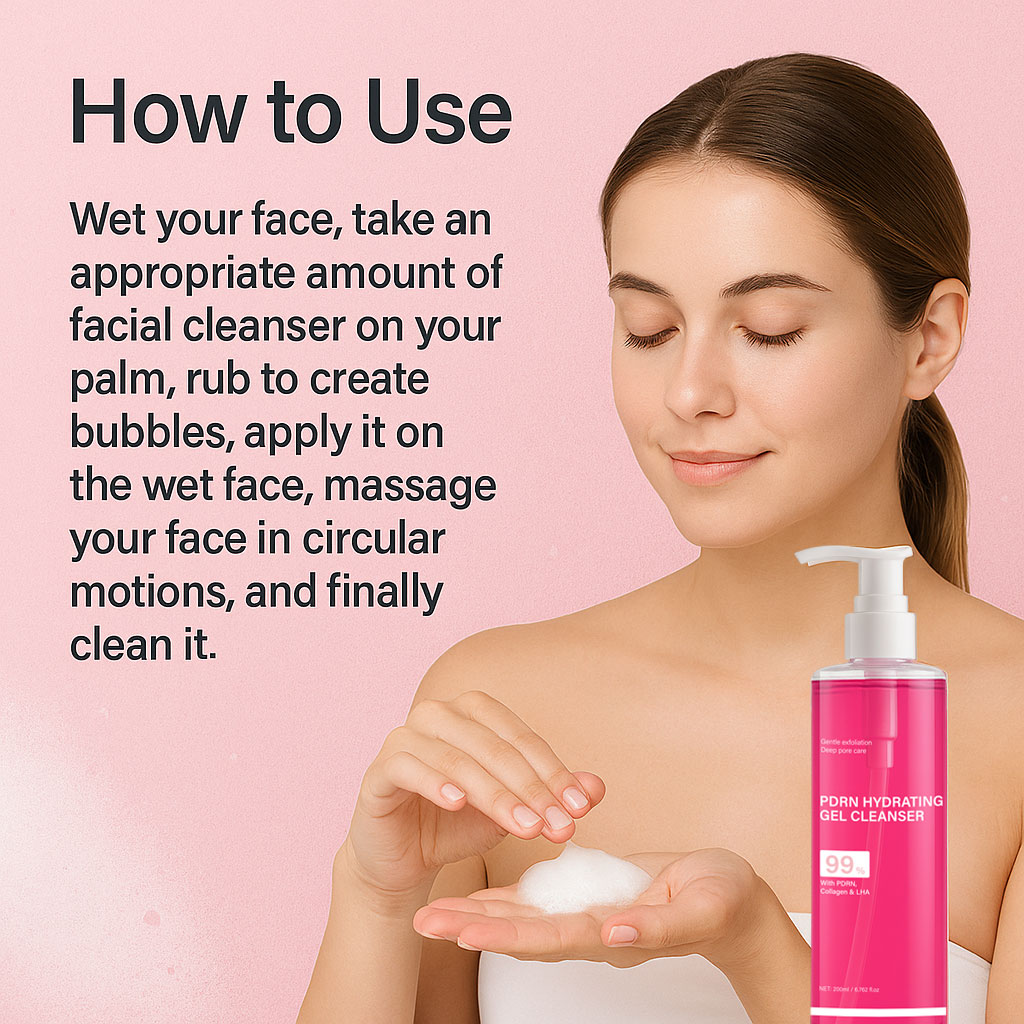 PDRN Hydrating Gel Cleanser, S - огляд і ціна Salicylic Acid Cleanser