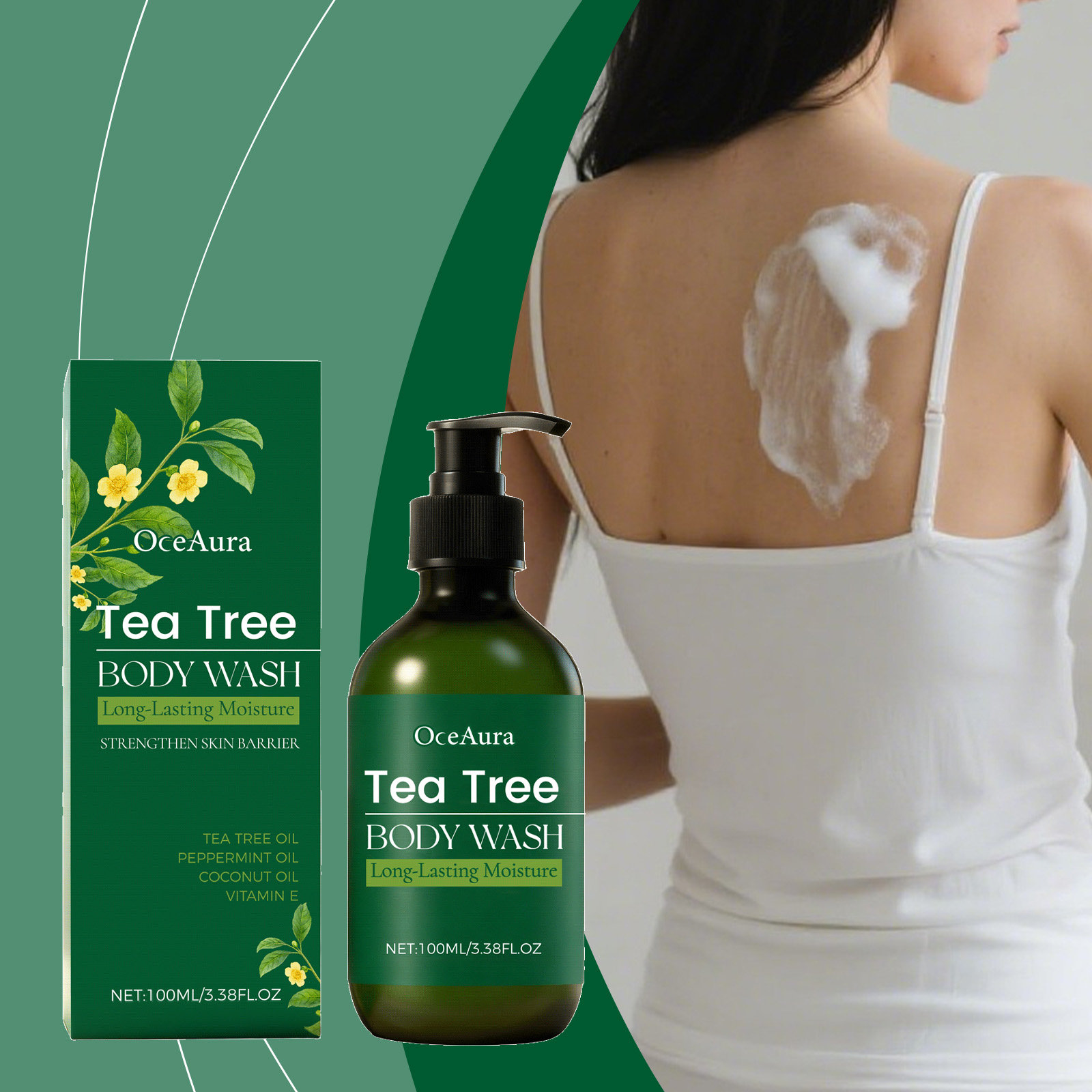 Tea Tree Refreshing Shower Gel - огляд і ціна Aha Bha Exfoliant