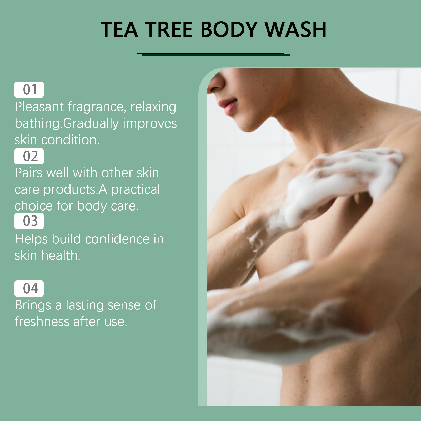Tea Tree Refreshing Shower Gel - огляд і ціна Aha Bha Exfoliant